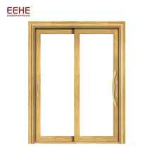 Factory design commercial 3 panel  sliding glass door